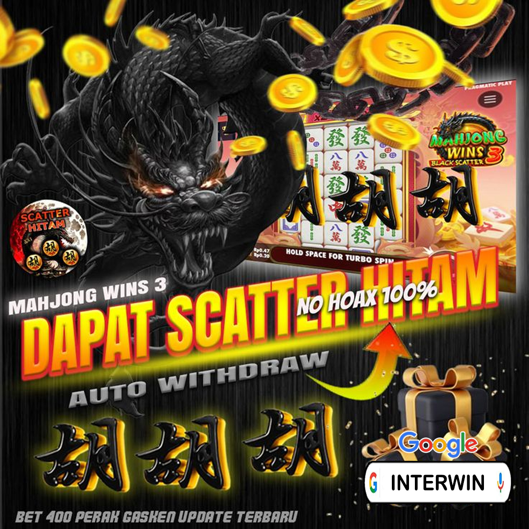 INTERWIN ® Link Situs Slot Gacor Mahjong Ways 2 & 3 Gratis Scatter Hitam